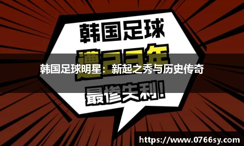 韩国足球明星：新起之秀与历史传奇